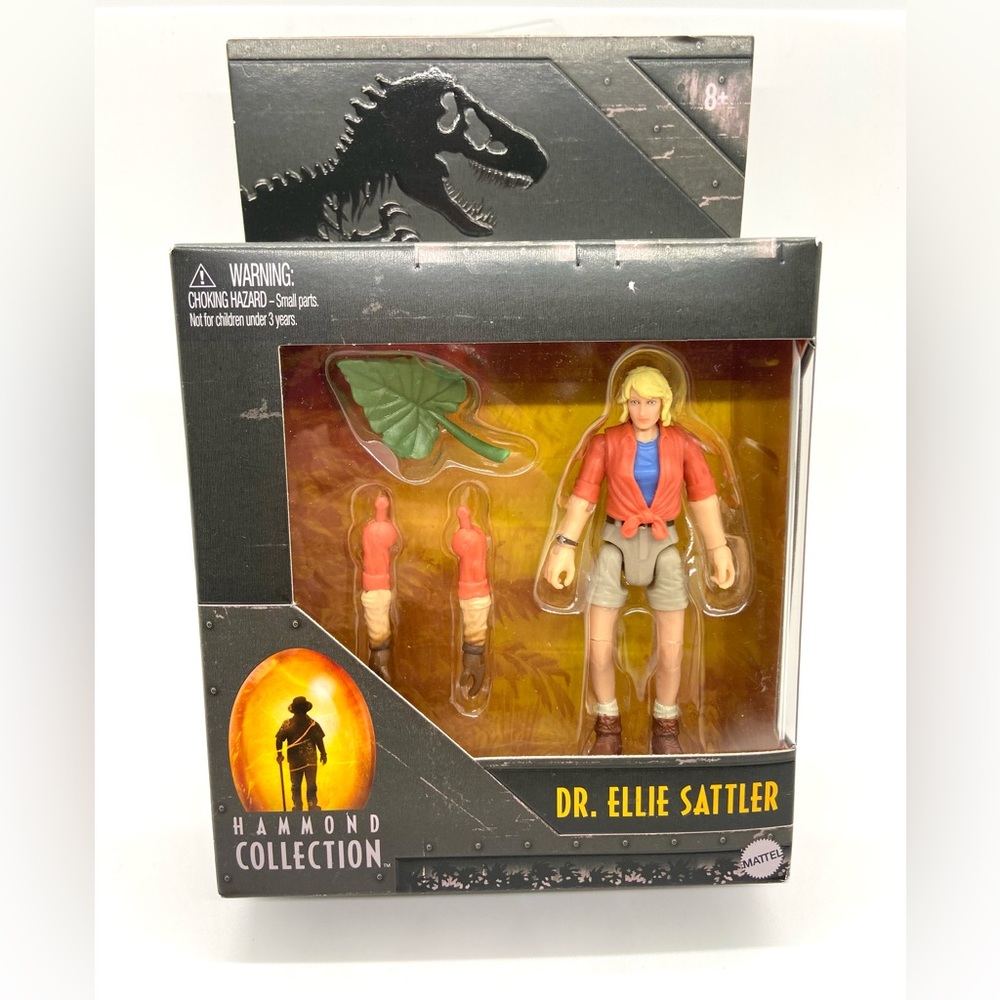 Jurassic World Park Hammond Collection Dr. Ellie Sattler 3.75” Action Figure New